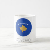 Mug de voyage Drapeau du Kosovo (Centre)
