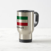 Mug De Voyage Drapeau du Koweït (Devant droit)