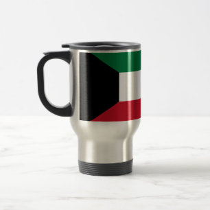 Mug De Voyage Drapeau du Koweït Voyage/Mug de navette