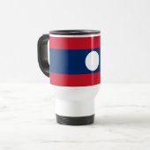 Mug De Voyage Drapeau du Laos (Devant gauche)