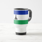 Mug De Voyage Drapeau du Lesotho (Devant droit)