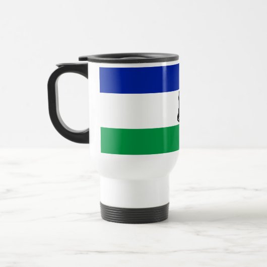 Mug De Voyage Drapeau du Lesotho (Gauche)