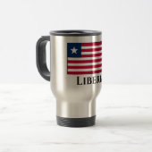 Mug De Voyage Drapeau du Libéria (Devant gauche)