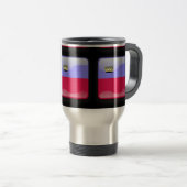 Mug De Voyage Drapeau du Liechtenstein (Devant droit)
