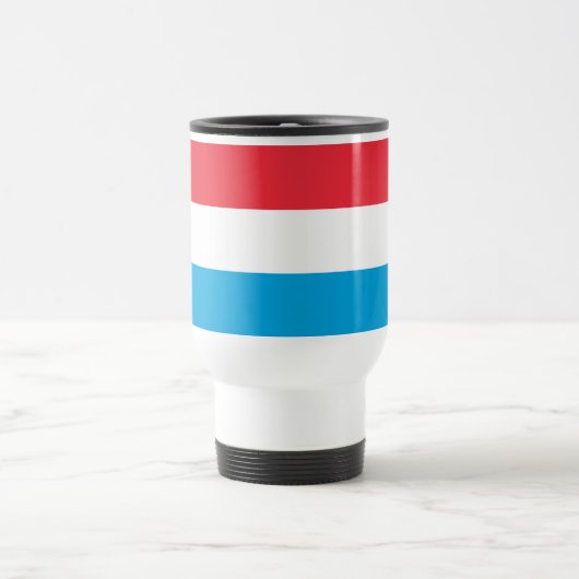 Mug De Voyage Drapeau du Luxembourg (Centre)