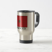 Mug De Voyage Drapeau du Maroc (Devant droit)