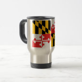 Mug De Voyage Drapeau du Maryland (Devant gauche)