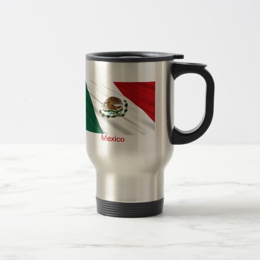 Mug De Voyage Drapeau du Mexique (Droit)
