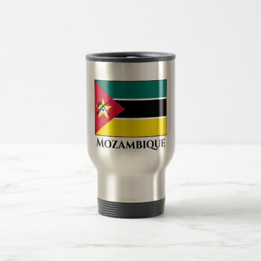 Mug De Voyage Drapeau du Mozambique (Centre)