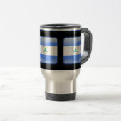 Mug De Voyage Drapeau du Nicaragua (Devant droit)