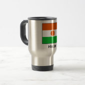 Mug De Voyage Drapeau du Niger (Devant gauche)