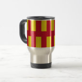 Mug de voyage Drapeau du Northumberland (Devant gauche)