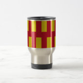 Mug de voyage Drapeau du Northumberland (Centre)