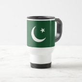 Mug De Voyage Drapeau du Pakistan (Devant droit)