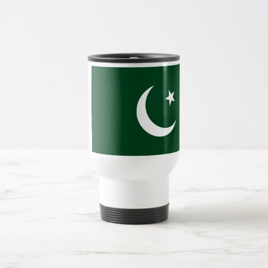 Mug De Voyage Drapeau du Pakistan (Centre)