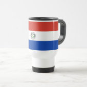Mug De Voyage drapeau du Paraguay (Devant droit)