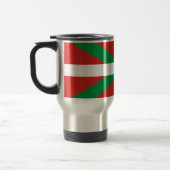 Mug De Voyage Drapeau du Pays basque Voyage / Mug Commuter (Gauche)