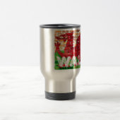 Mug De Voyage Drapeau du Pays de Galles en brique (Centre)