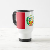 Mug De Voyage Drapeau du Pérou (Devant gauche)