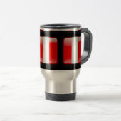Mug De Voyage Drapeau du Pérou (Devant droit)