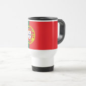 Mug De Voyage Drapeau du Portugal (Devant droit)