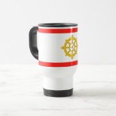 Mug De Voyage Drapeau du royaume de Sikkim (Devant gauche)