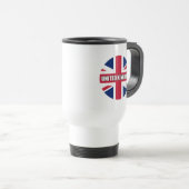 Mug De Voyage Drapeau du Royaume-Uni (Devant droit)