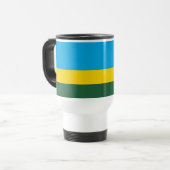 Mug De Voyage Drapeau du Rwanda (Devant gauche)