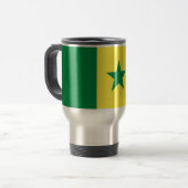Mug De Voyage Drapeau du Sénégal (Devant gauche)