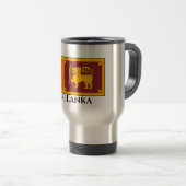 Mug De Voyage Drapeau du Sri Lanka (Devant droit)