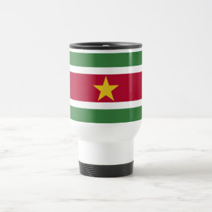 Mug De Voyage Drapeau du Suriname