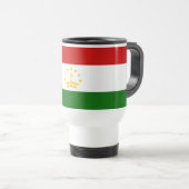 Mug De Voyage Drapeau du Tadjikistan (Devant droit)