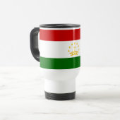 Mug De Voyage Drapeau du Tadjikistan (Devant gauche)