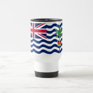 Mug De Voyage Drapeau du Territoire britannique de l'océan Indie