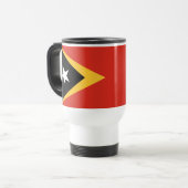 Mug De Voyage Drapeau du Timor oriental (Devant gauche)