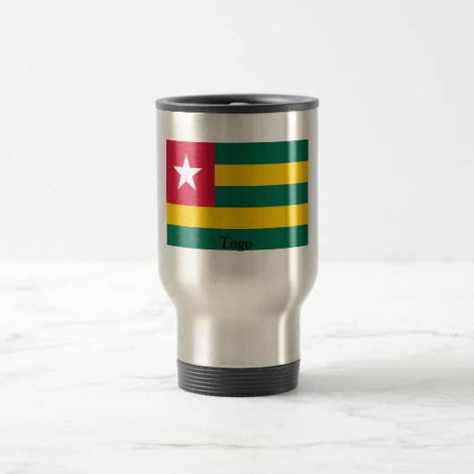 Mug De Voyage Drapeau du Togo (Centre)