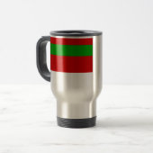 Mug De Voyage Drapeau du Transnistrie (Devant gauche)