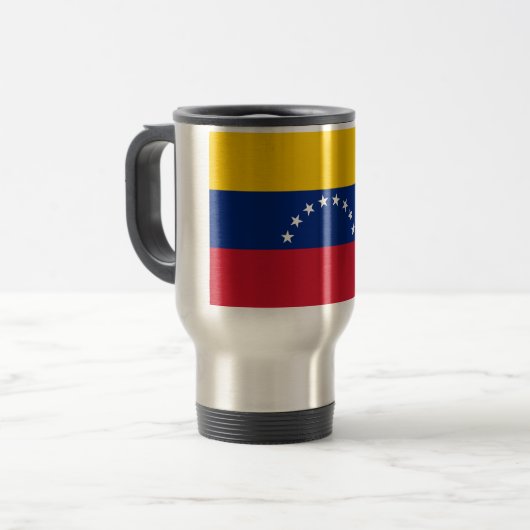 Mug De Voyage Drapeau du Venezuela (Devant gauche)