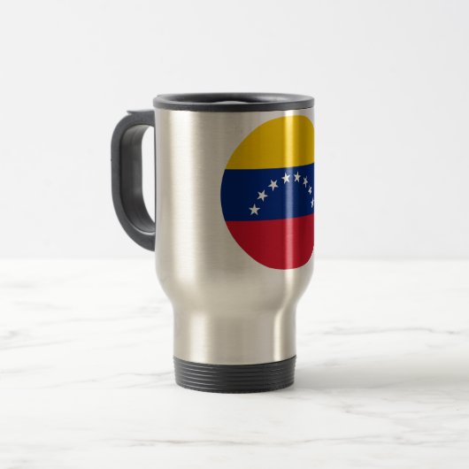 Mug De Voyage Drapeau du Venezuela (Devant gauche)