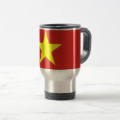 Mug De Voyage Drapeau du Vietnam Voyage / Mug Commuter (Devant droit)