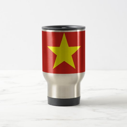 Mug De Voyage Drapeau du Vietnam Voyage / Mug Commuter (Centre)