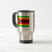 Mug De Voyage Drapeau du Zimbabwe (Devant gauche)