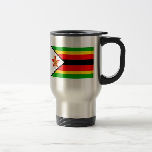Mug De Voyage Drapeau du Zimbabwe (Droit)