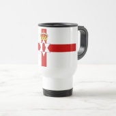 Mug De Voyage Drapeau d'ulster d'Irlande du Nord (Devant droit)