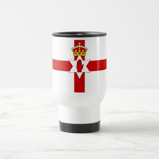 Mug De Voyage Drapeau d'ulster d'Irlande du Nord (Centre)