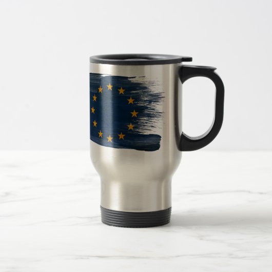 Mug De Voyage Drapeau d'Union européenne (Droit)