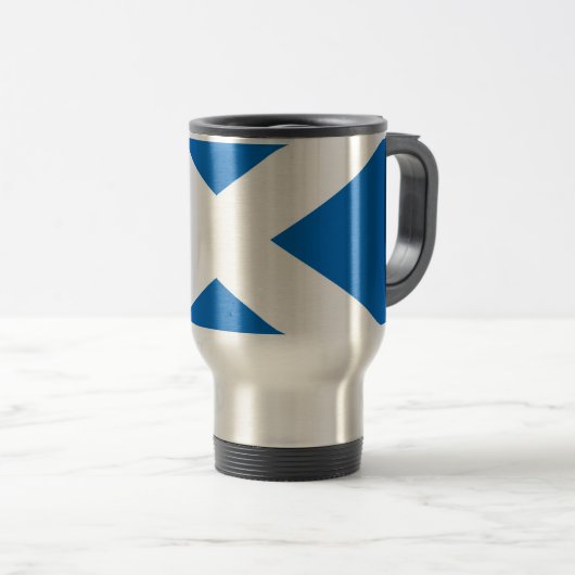 Mug De Voyage Drapeau écossais Saltire (Devant droit)