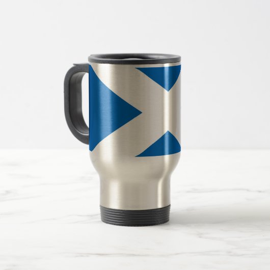 Mug De Voyage Drapeau écossais Saltire (Devant gauche)