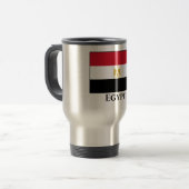 Mug De Voyage Drapeau égyptien (Devant gauche)