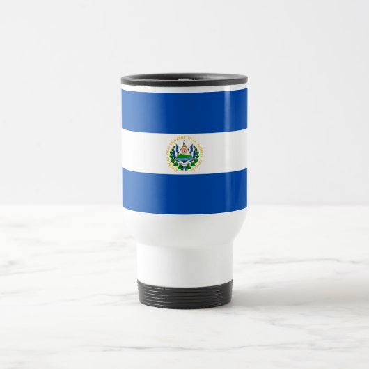 Mug De Voyage Drapeau El Salvador (Centre)
